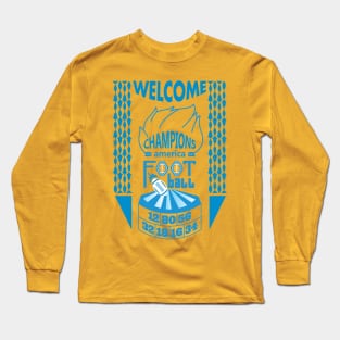 welcome american foot ball Long Sleeve T-Shirt